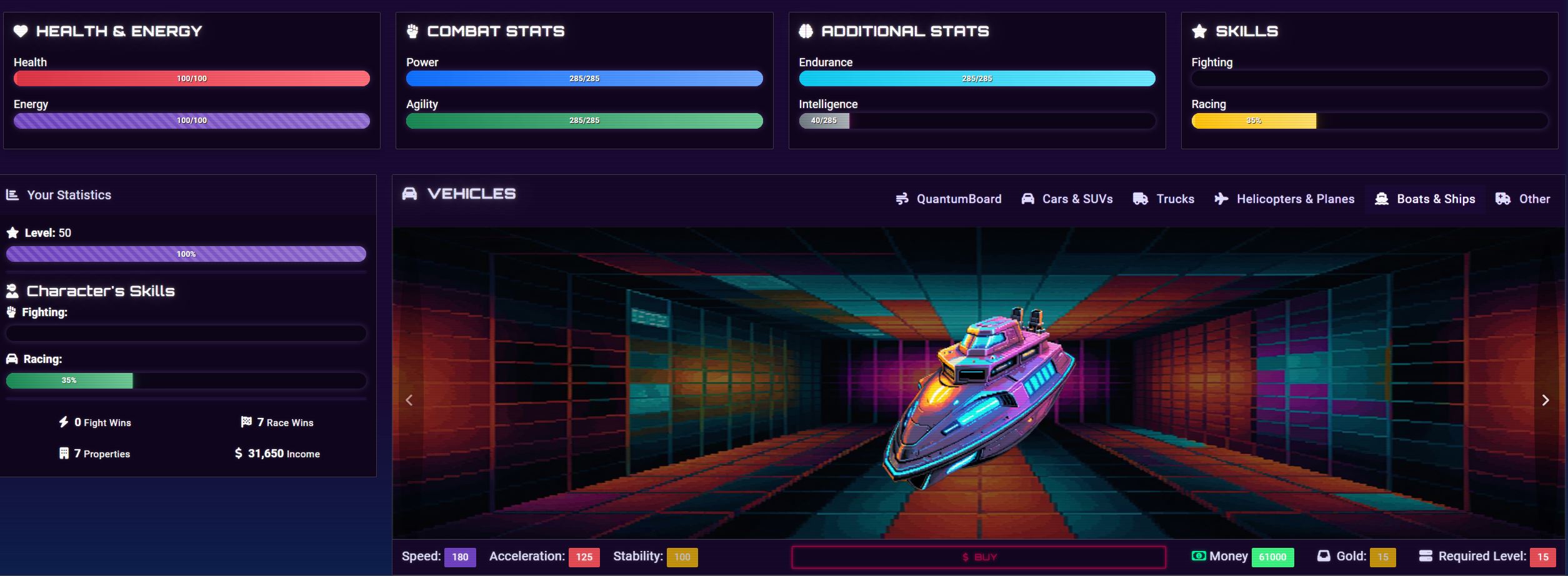 Vehicle Interface